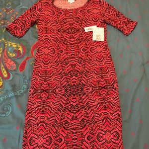 NWT LULAROE JULIA DRESS SZ XS